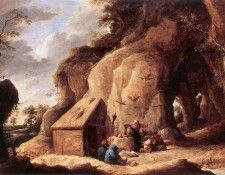 TENIERS David the Younger The Temptation Of St Anthony. ������, ����� �������