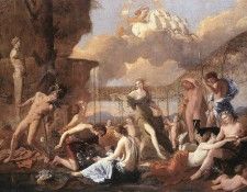 Poussin The Empire of Flora. , 