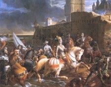 Picot Francois Eduoard Die Einnahme von Calais.  -