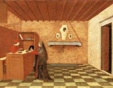 UCCELLO Paolo Miracle Of The Desecrated Host Scene 1. �������, �����