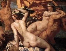 Poussin The Triumph of Neptune detail2. , 
