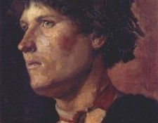 nesterov head of a young mordvinian 1880s. 