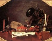 Chardin Attributes of Music. , - 