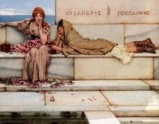 Alma Tadema Xanthe and Phaon. - 