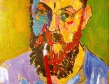 Derain Portrait of Matisse 1905. �����, ����� ����