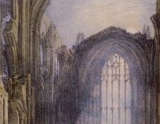 Turner Joseph Mallord William Melrose Abbey. ,   