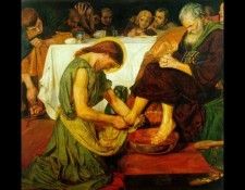 Christ washing. �����, ���� �������