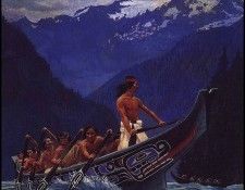 lrsHolmBill-KwakiutlCanoes. ����, ����