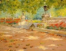 Chase William Merritt Terrace Prospect Park. ,  