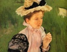Cassatt Mary Portrait Of A Young Girl. ������ ����