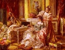 Garrido Eduardo Leon Preparing For The Ball. ,  