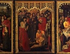 Froment Nicolas Resurrection Of Lazarus Triptych. Froment 