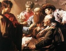 TERBRUGGHEN Hendrick The Calling Of St Matthew. Terbrugghen, �������