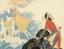 Dulac Edmund Peri Banu And Prince Achmed. , 