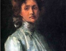Chase William Merritt Portrait of a Young Woman. ,  