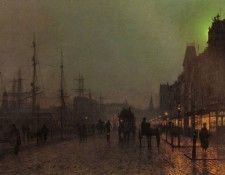 Grimshaw John Atkinson Gourock Near The Clyde Shipping Docks.   