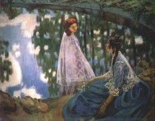 borisov-musatov the reservoir 1902. -,  (1870-1905)
