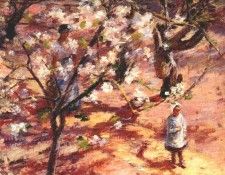 robinson blossoms at giverny 1891-3. ��������