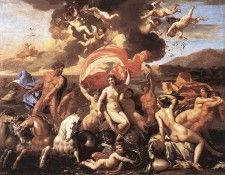 Poussin The Triumph of Neptune. ������, ������