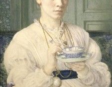 Portrait of Georgiana Burne Jones. �������, ������ ����