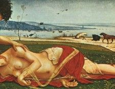 Piero di Cosimo The Death of Procris c1500. ,  