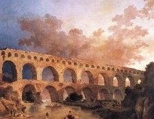 ROBERT Hubert The Pont Du Gard.  