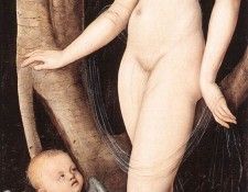 CRANACH Lucas the Elder Venus And Cupid With A Honeycomb. ,  