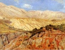 Weeks Edwin Lord Village in Atlas Mountains Morocco. ������, ����� ����