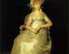 Goya - Countess Of Chinchon.   ,  
