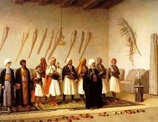 Prayer in the House of an Arnaut Chief. Жером, Жан-Леон