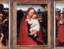 ISENBRANT Adriaen Triptych. Isenbrandt,  Ysenbrandt