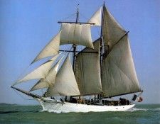 dk tall ships belle poule topsail schooner lyr 1932. , DK