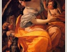 bs- Simon Vouet- Allegory Of Wealth. , 