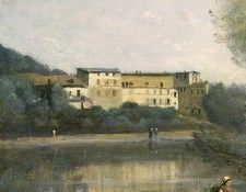 Corot Ville dAvray, c. 1867-1870, Detalj 1, NG Washington. , --