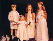 Portrait of Fraunces Beatrice James and Synfye Children of James Christie ESQ. �����, ����� �������