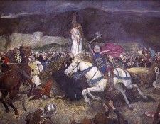 al C08 HatherellWilliam Rescue of Guinevere by Lancelot. Hatherell, ������