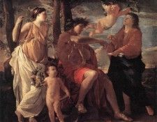 Inspiration of the poet EUR. , 