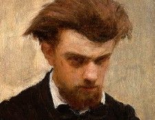Fantin Latour Self Portrait 1861 detail2. -, ---