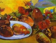 Gauguin - Still Life With Mangoes. , 