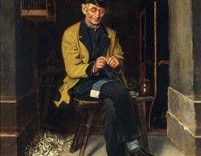 Binder Joseph Der Chaisentrager An Der Allerheiligenkirche. ������, ������