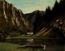 Courbet Gustave Les Doubs A La Maison Monsieur. , 