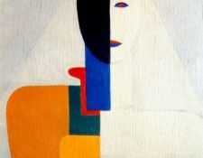 malevich female half-figure 1928-32. , 