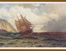 BradfordWilliam BrigantineofftheLeeShore-We. ��������, ������