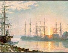 StobartJohn-SunriseOverNantucketIn1835-sj. Stobart, 