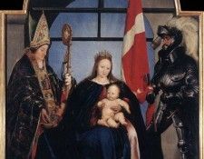 Holbien the Younger The Solothurn Madonna. �������� ���� �������