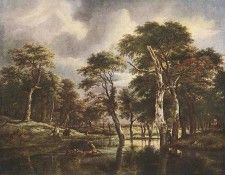 RUISDAEL Jacob Isaackszon van The Hunt. ,  