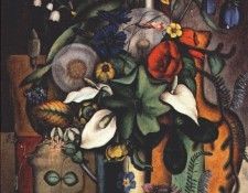 kliun still life with flowers and jug 1929. ����