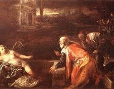 BASSANO Jacopo Susanna And The Elders. ,    