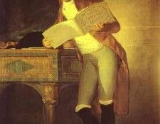 Francisco de Goya - Duke of Alba.   ,  