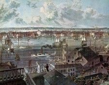 JLM-1837-J W Hill-New York from Brooklyn Heights 1262x768. ,  